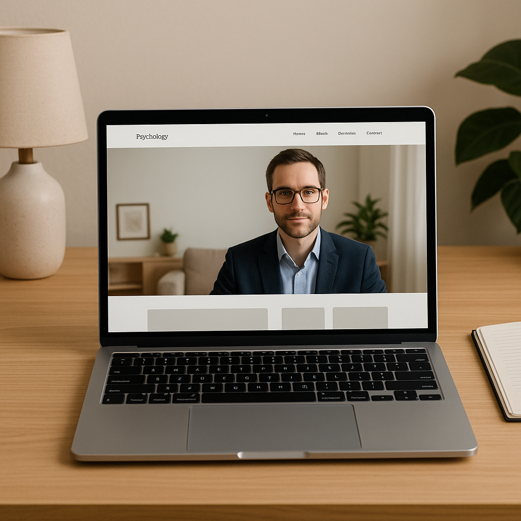 Strona internetowa na WordPress dla psychologa