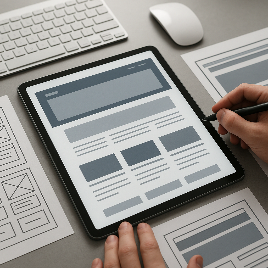 Rola hierarchii wizualnej w UX stron internetowych