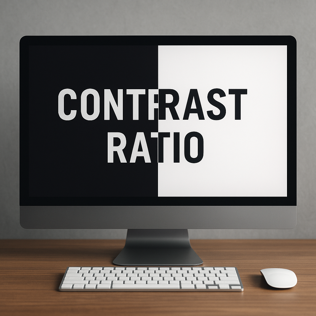Czym jest contrast ratio?