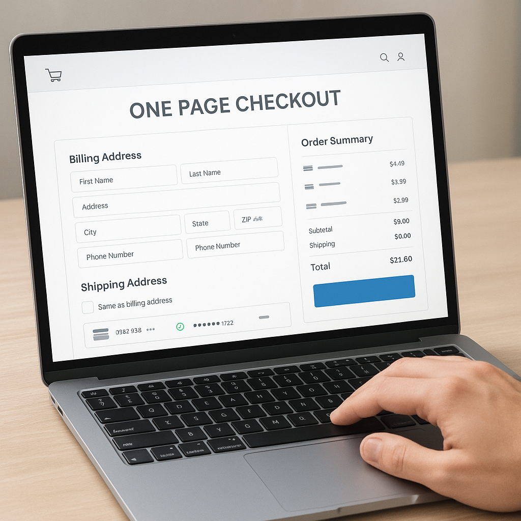 One Page Checkout w sklepach internetowych