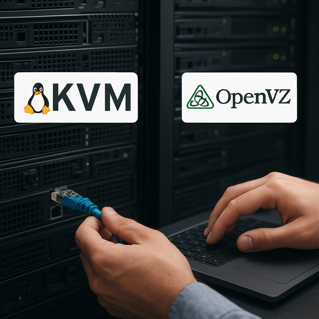 Wirtualizacja KVM vs OpenVZ – porównanie
