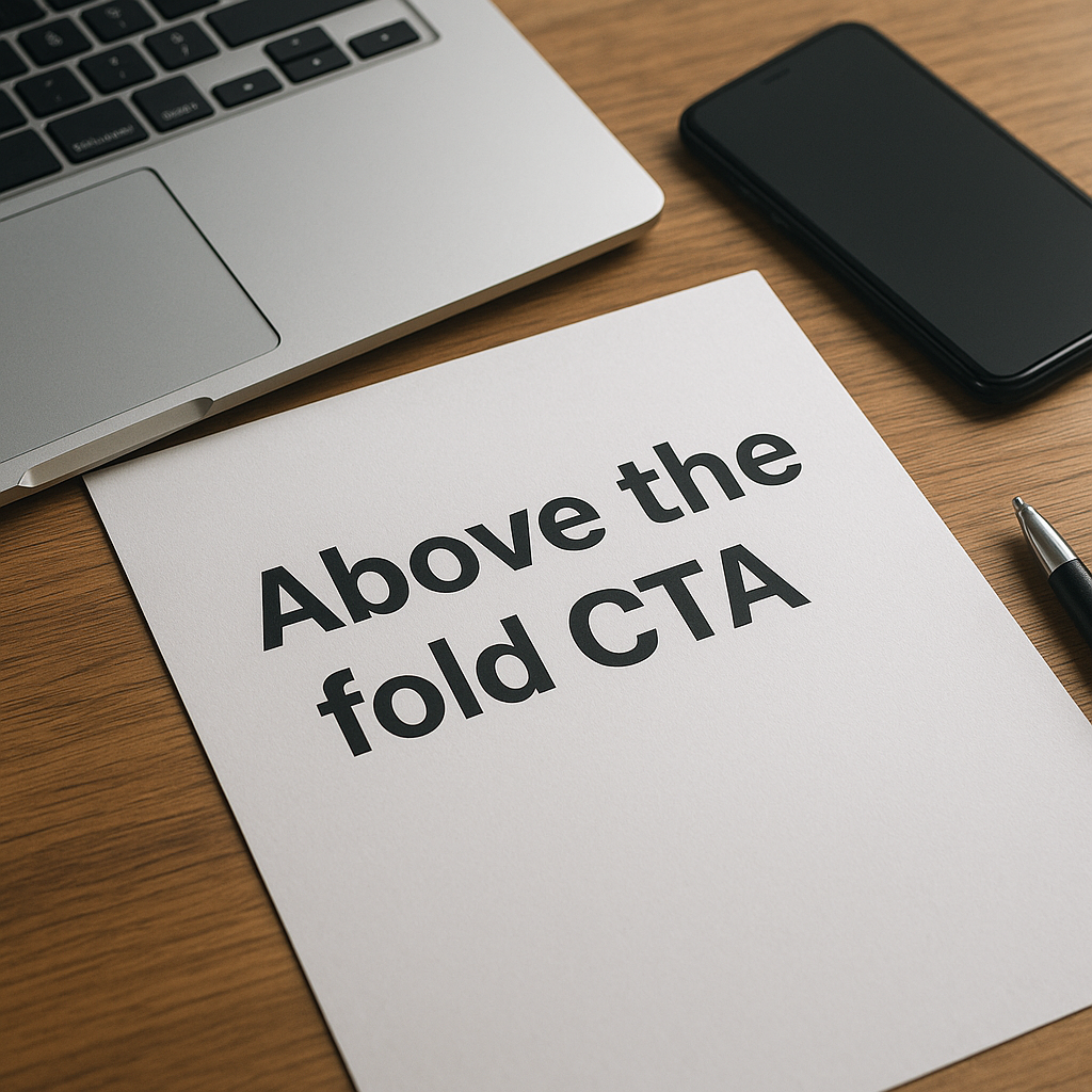 Czym jest above the fold CTA?