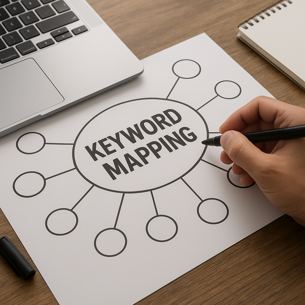 Keyword mapping – tworzenie mapy słów kluczowych dla struktury
