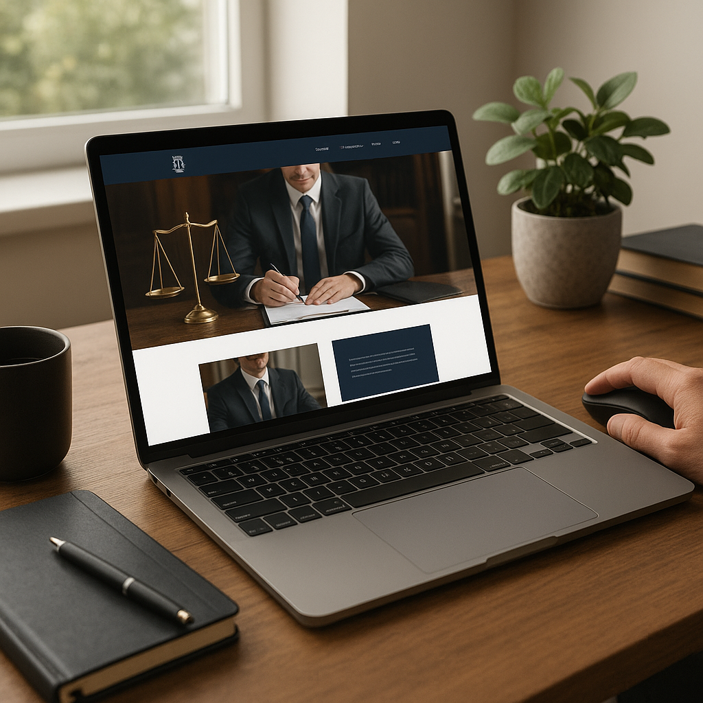 Strona internetowa na WordPress dla prawnika