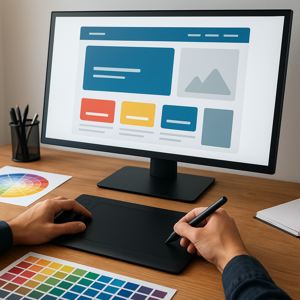 Projektowanie landing page’y – aspekty graficzne
