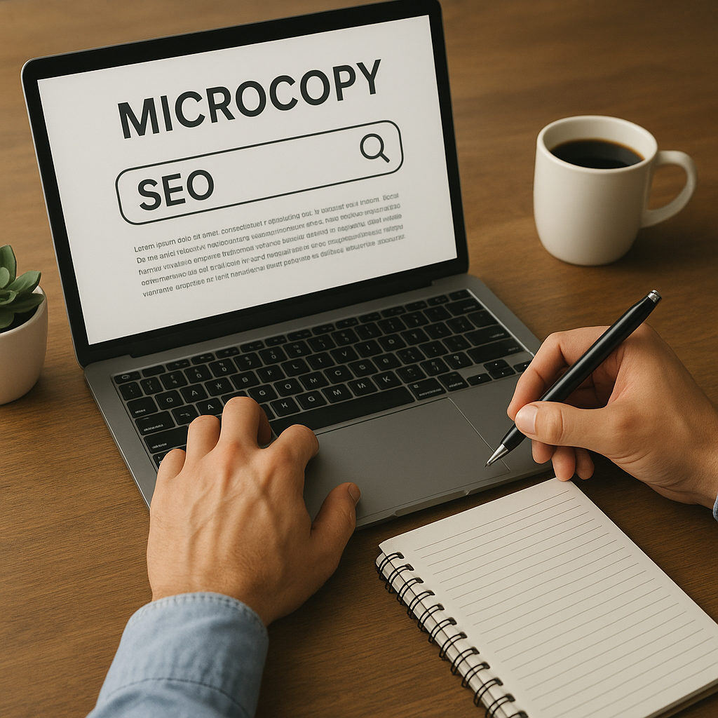 Microcopy a SEO – drobne teksty, które wpływają na ranking