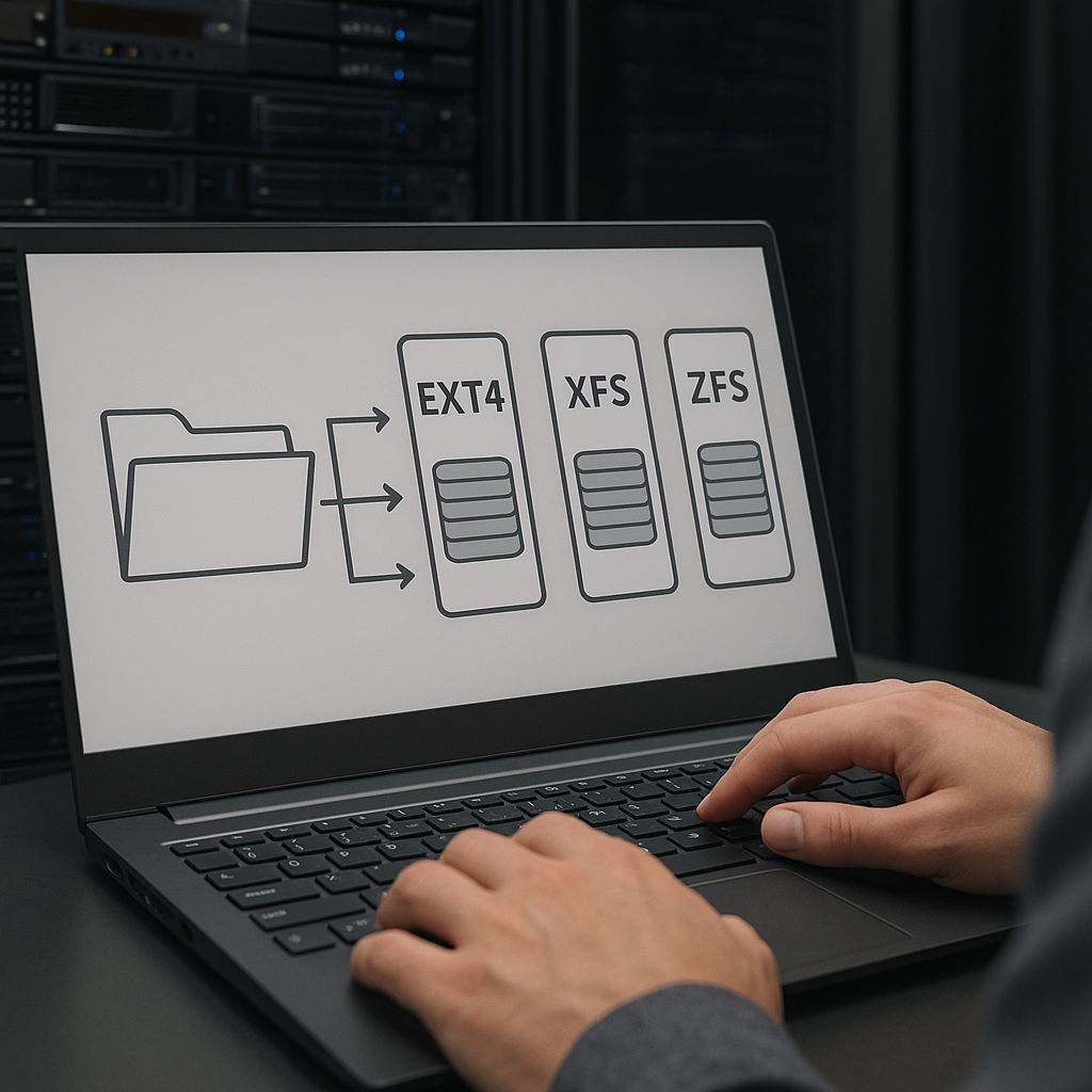 Jak działa system plików EXT4, XFS, ZFS